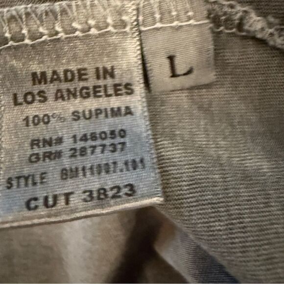 Buck Mason Pima Curved Hem Tee - Picture 3 of 5